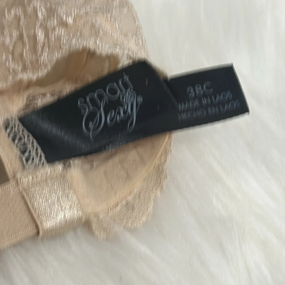 Smart & sexy size 38C wired lace bra and panties set NWOT